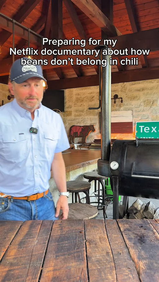 No beans in chili - a Netflix documentary.
