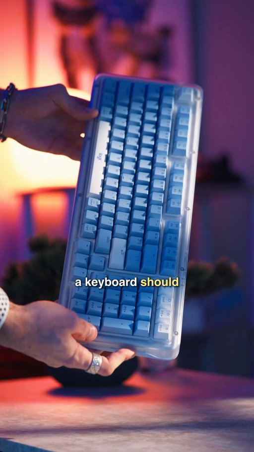 I partnered with @logitech to show you what it’s like to type on a cloud ☁️ #logitechPartner #AltoKeys #K98MKeyboard #AltoK98M