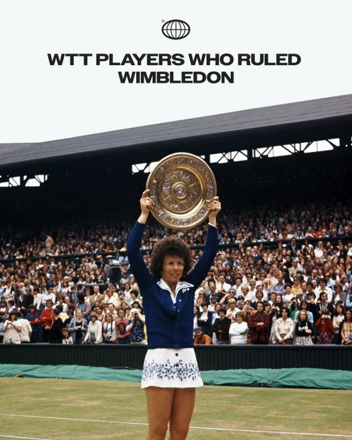 From the lawns of @wimbledon to World Team Tennis history.

Celebrating the champions who left their mark on both.

#WorldTeamTennis #WTT #Wimbledon