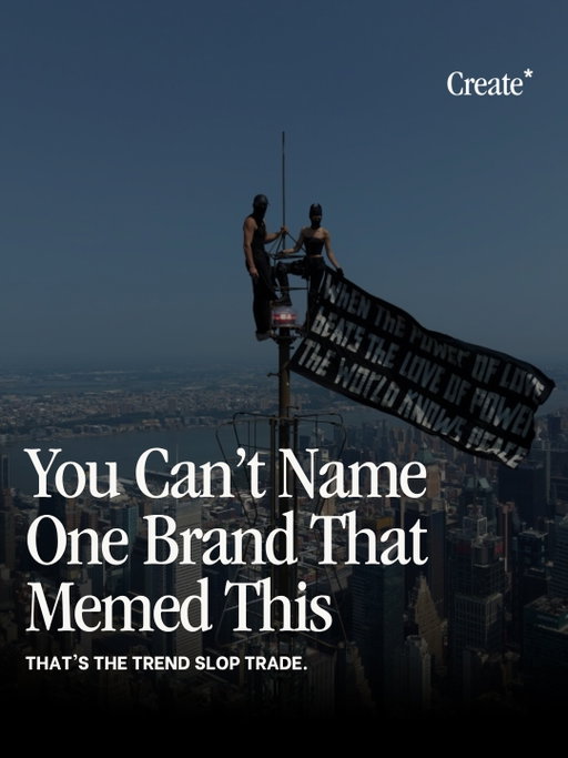 Quick test. Name one brand that memed the Empire State climb. No scrolling back. 

Canva, Cisco, KitKat, DoorDash, even a UK electronics chain that sells kettles.

@edsel already said what needed saying. Brands rushing in like algorithmic parasites with zero self awareness. And he asked three questions none of those teams bothered asking. 

Does the moment have anything to do with our product?
Is it relevant to our customer?
Does it actually serve anyone?

Run the kettle ad through those.
No, no, and no. It still shipped. Somebody pitched that, a team built it, and a manager approved it. 

We spend all day complaining about AI slop while actual humans in actual meetings are putting out work sloppier than the machines.

Funny thing is, one post passed all three questions.
The Empire State Building itself. 

They posted a ring shot from the observation deck, where you can propose without getting arrested. Nobody else on earth could have made that post. That’s the difference between owning a moment and renting one.

We took his three questions, added two of our own, and made it a one pager we run before touching anything viral. 

💬 Comment GATES if you want it and we’ll DM it over.