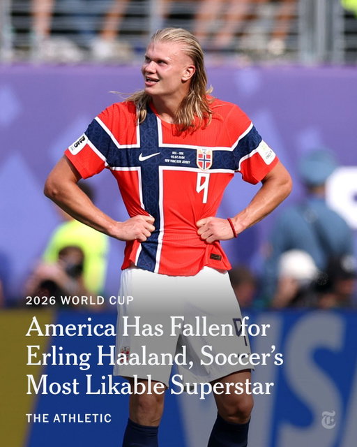 Erling Haaland was always a superstar striker. But his enormous impact on this World Cup has propelled him to new heights of stardom.

It is not just the Norwegian's goalscoring; Haaland has been the tournament’s biggest personality. @erling opts for unpretentious social media output. He has likened his looks to Shrek and a Japanese anime character, Majin Buu. Neither can be considered a compliment but in landing on a self-effacing authenticity, Haaland is building a huge audience.

“He’s a legend already. There’s never been a more popular guy in Norway.”

Tap the link in bio to read more about soccer's most likeable superstar.

Photos: Buda Mendes/Getty Images