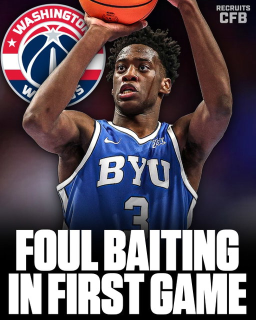 Washington Wizards No. 1 overall pick AJ Dybantsa was foul baiting like CRAZY in his first ever NBA game (swipe) 😭

He genuinely looks like a 6’10 SGA out there with the way he’s able to sell these fouls. It looks like at LEAST half of his total points in the game came from flops…

Dybantsa‘s final stat line:

• 27 PTS (7-18 FG, 7-8 FTs)
• 7 REBS
• 2 AST
• 2 STLS
• 1 BLK

Thoughts?

📸: New York Times