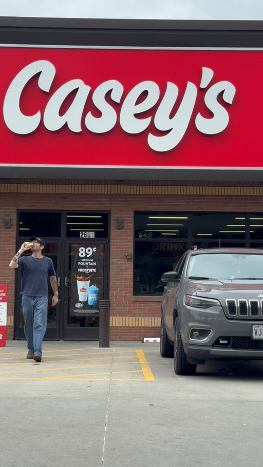 i have to make sure i say “are you SURE you don’t want anything?” @caseys @c4energy #caseys #caseyspartner