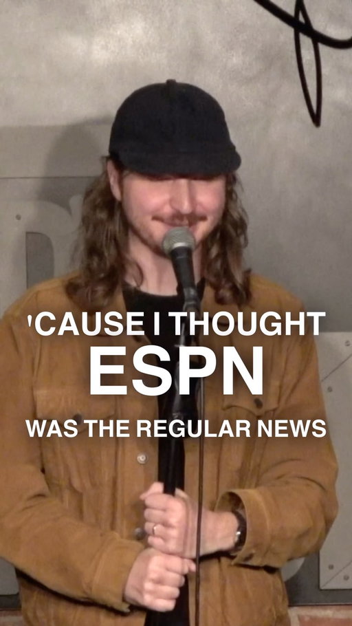The news #standup #standupcomedy #sports #joked