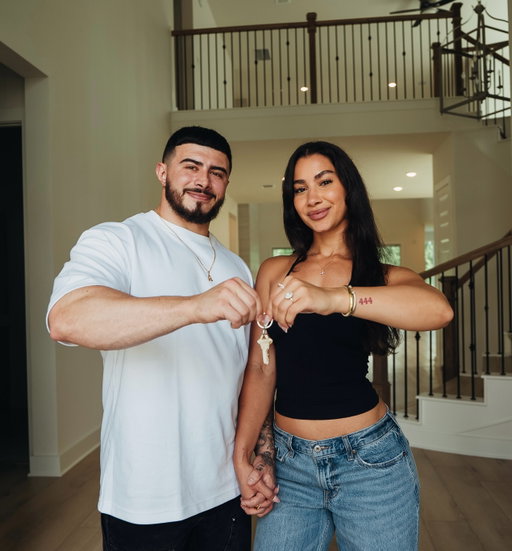 We took a leap of faith.. We’re officially homeowners and moving to Houston, TX.🏡🔑

it’s the beginning of a chapter we’ve dreamed about for so many years. so many of you have been here watching our story unfold, and it means the world that we get to share this milestone with you too. I’ve been wanting to move out of state for the past couple of years, but I let fear convince me to stay where I was comfortable. Fear of leaving family, fear of the unknown, fear of making the wrong decision. It wasn’t until I chose to trust the life God was leading me toward that everything started to fall into place.

Leaving behind what’s familiar isn’t easy AT ALL, but growth rarely happens inside our comfort zones. This home represents so much more than four walls, it represents faith, sacrifice, years of hard work, and choosing the life we’ve always envisioned for ourselves. It’s a reminder that some of the biggest blessings in life require you to take a leap of faith.

To everyone who’s been here a part of this journey, and has been supportive of little ole me just documenting her life, THANK YOU. It means the world. We truly don’t take your support for granted, and we hope this reminds you that the dreams you’ve been working toward are possible too, even if they feel scary. Thank you to @firstclassrealtors for making the process as seamless as possible! 

Here’s to new beginnings, building a home filled with love, and making memories we’ll cherish forever. We’re so excited for everything that’s ahead, and even more grateful that we get to experience it with all of you.
