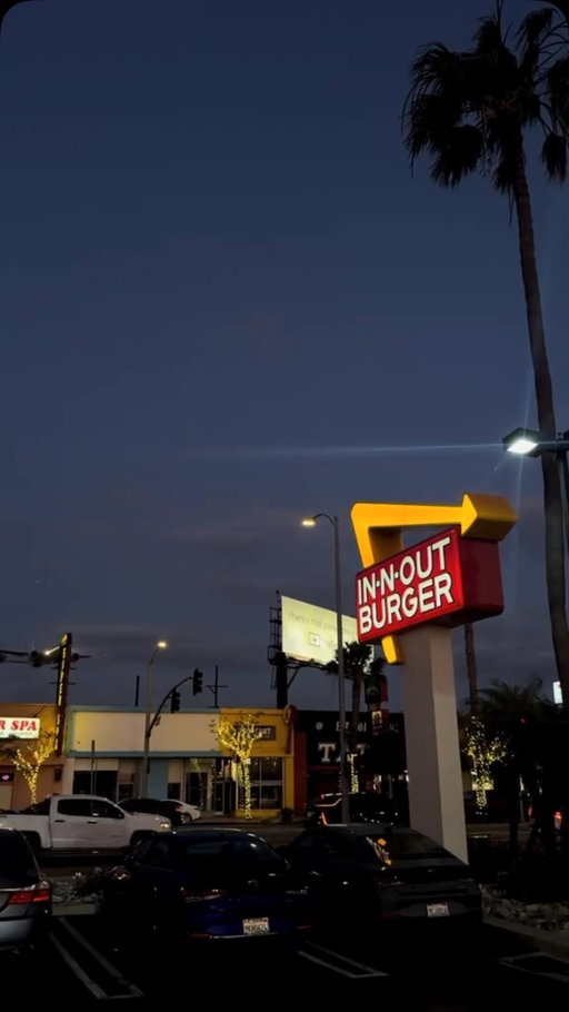 Greatest fast food location? #food #inandout #fastfood