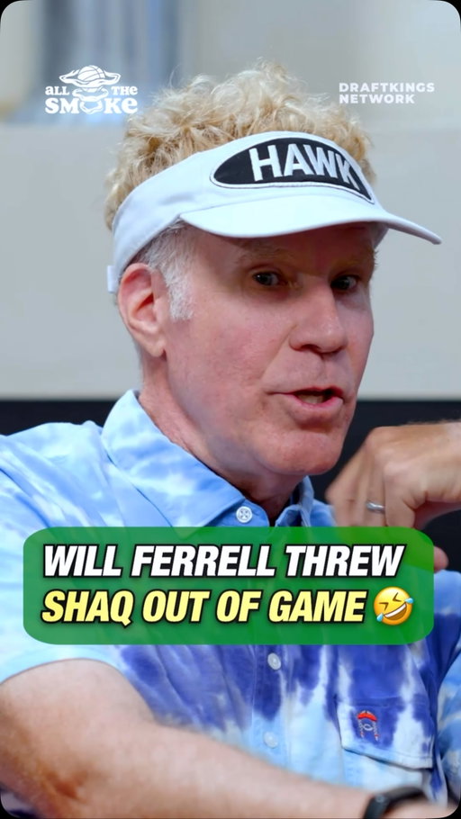 Will Ferrell tossed Shaq from a game at the Staples Center 😂