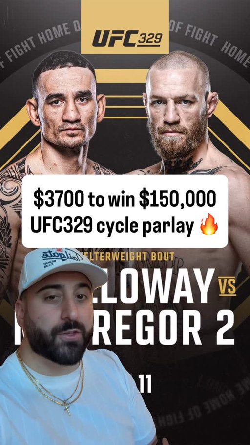 Here’s my #UFC329 cycle parlay! FOLLOW @mattybetss 

1. Kavanagh KO +230
2. Sandhagen vs Bautista goes distance -210
3. Paddy by sub +650