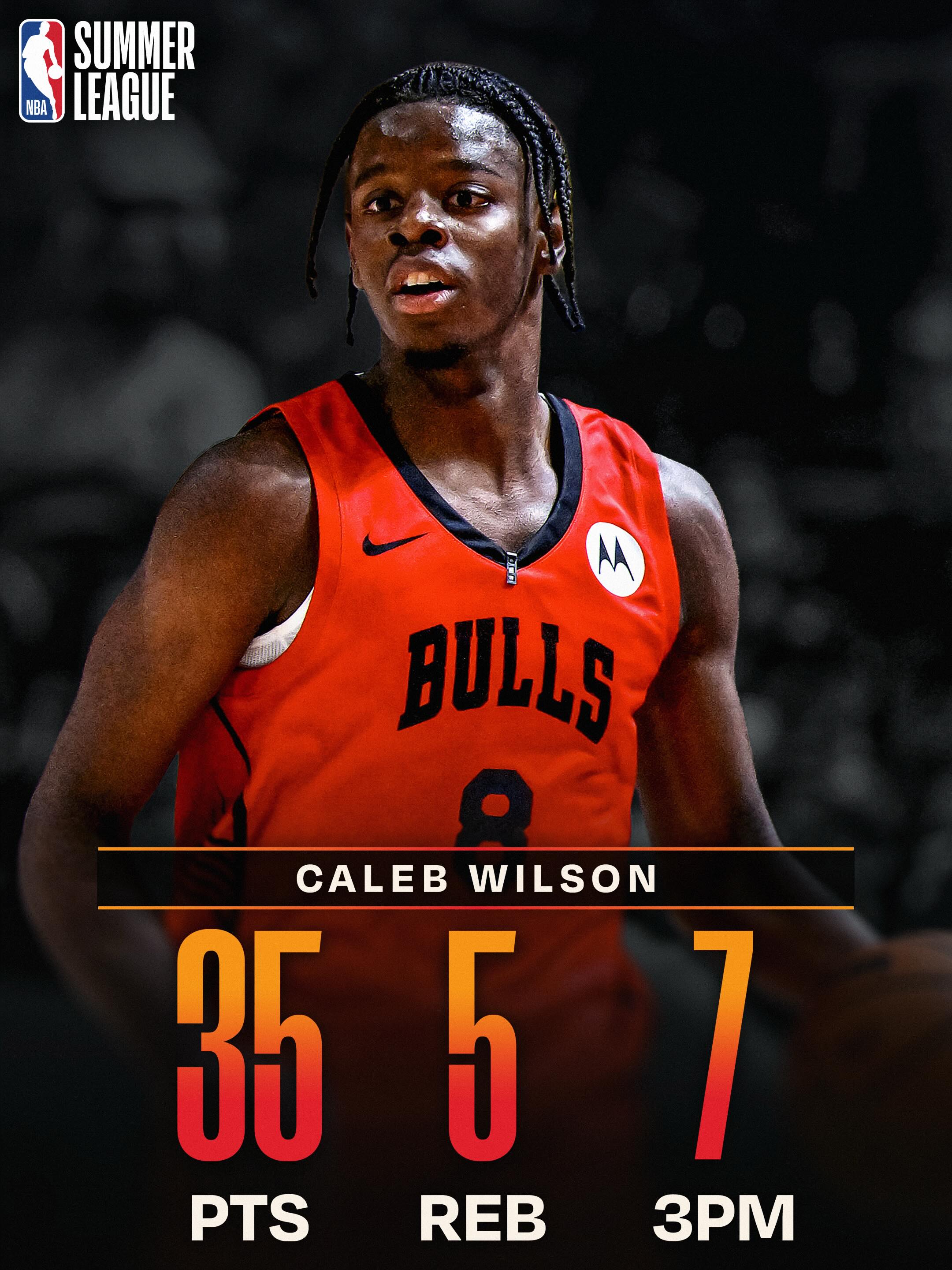 35 PTS & 7 3PM! NO. 4 PICK @c.dubbb WENT OFF IN HIS @nbasummerleague DEBUT WITH THE @chicagobulls! 🔥