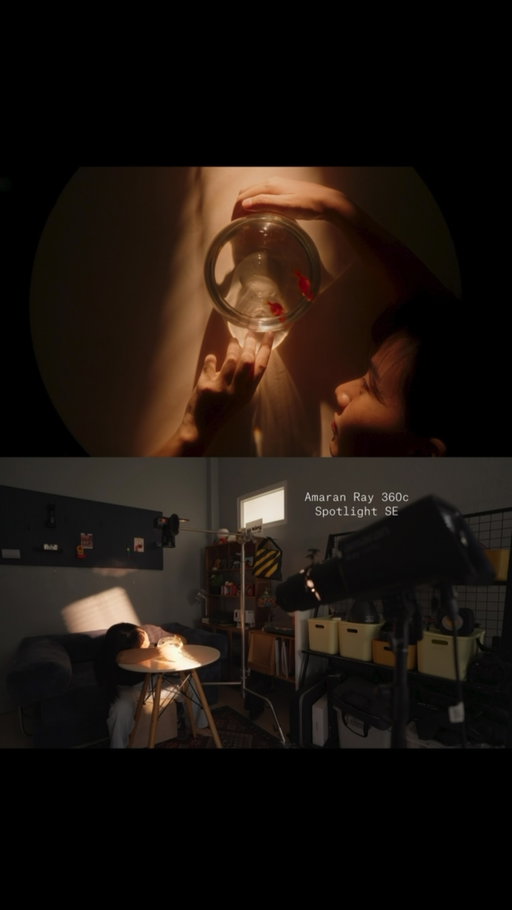 How lighting changes the mood of my video ✨ @amarancreators 

#amaran 
#amaranpartner