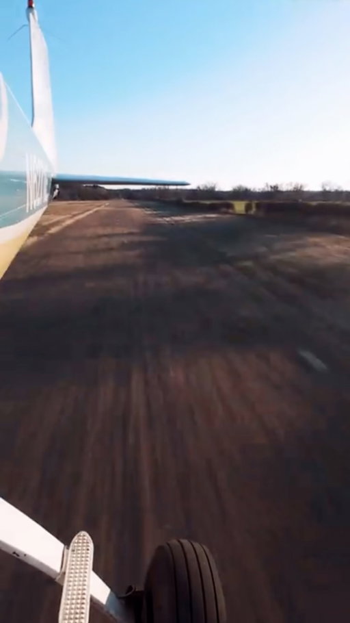 Straight down the pipe.