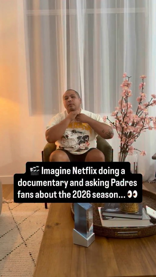 Current mood: every Padres fan. 😂 I’ve reached the point where I laugh instead of getting mad... because what else can you do?

See you all again next game. 🤎💛 Go Pads! 

#sandiegopadres #padres #friarfaithful #baseballfan #netflixdocumentary