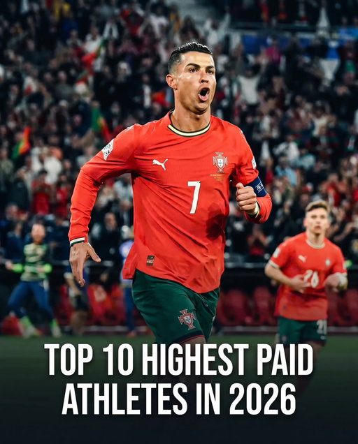 Ten athletes. Over $1.4 billion in twelve months.

Forbes just dropped its 2026 list, and the gap at the top tells the whole story. Cristiano Ronaldo brought in a reported $300 million — matching Floyd Mayweather’s 2015 mark for the biggest year Forbes has ever tracked for an active athlete.

Behind him: Canelo, Messi, LeBron, Ohtani, Curry, Rahm, Benzema, Durant and Hamilton. Every name clearing nine figures for the third year running.

Football and basketball take six of the ten spots. Boxing, baseball, golf and F1 split the rest.

The lesson isn’t the talent. It’s the leverage — salary, endorsements, equity, ownership. The ones who stay on top built income that pays whether they compete or not.

Follow @ATHLETE for more.

#athlete #sportsbusiness #sportsmoney #forbes #highestpaidathletes