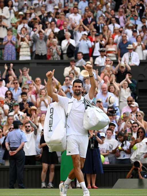 Wimbledon, I have no words. Another epic fortnight at SW19. Thank you for your support, your energy, I appreciate it.

Respect to @janniksin on a masterful performance 👏. Good luck for the final.

See you soon ❤️