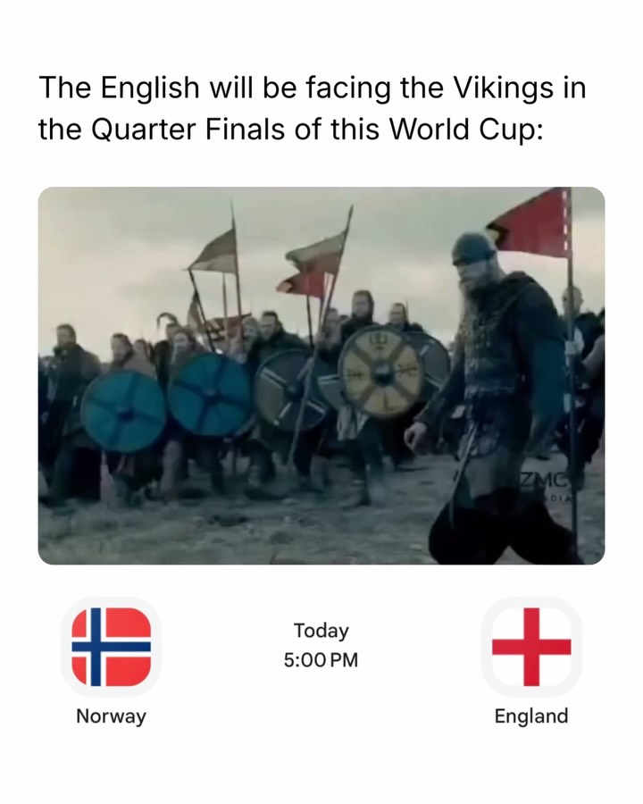 This is the World Cup quarterfinal everyone has circled on the calendar 🇳🇴⚔️🏴󠁧󠁢󠁥󠁮󠁧󠁿

The hype for Norway vs England has reached another level, with fans counting down to what many believe could be one of the biggest matches of the tournament so far. England arrive as one of the favorites, but Norway have become the story of the World Cup after knocking out Brazil and riding the incredible form of Erling Haaland. Social media is flooded with predictions, debates, and memes, while both fanbases believe this could be the match that defines their tournament. 

Adding to the excitement is the clash of styles. England are looking to return to the World Cup semifinals, while Norway are chasing history with what would be their greatest ever run at the tournament. From Haaland vs England’s defense to the electric atmosphere expected in Miami, football fans around the world simply cannot wait for kickoff.