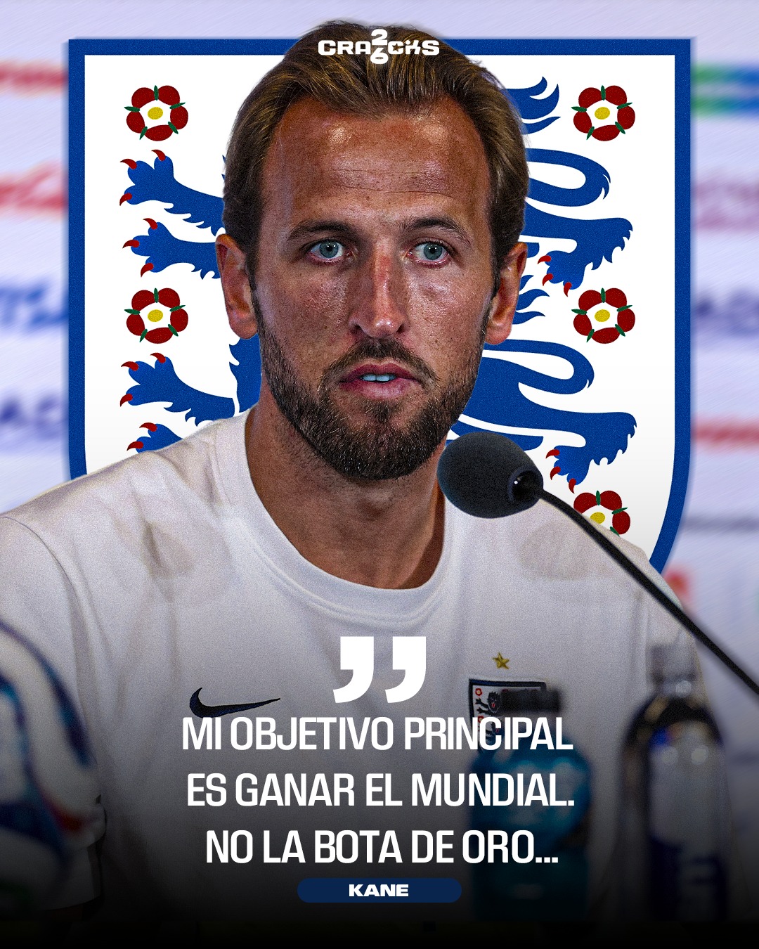 🚫 ¡NO LE INTERESA SER GOLEADOR!

Harry Kane solo quiere ganar la segunda... ⭐️⭐️