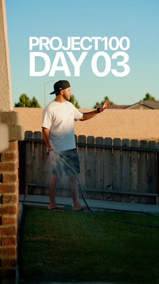 03/100: Lawn care & outside chores just rips in your late 20’s.. or is it just me?🌱☀️ #project100 #vlog #cinematic