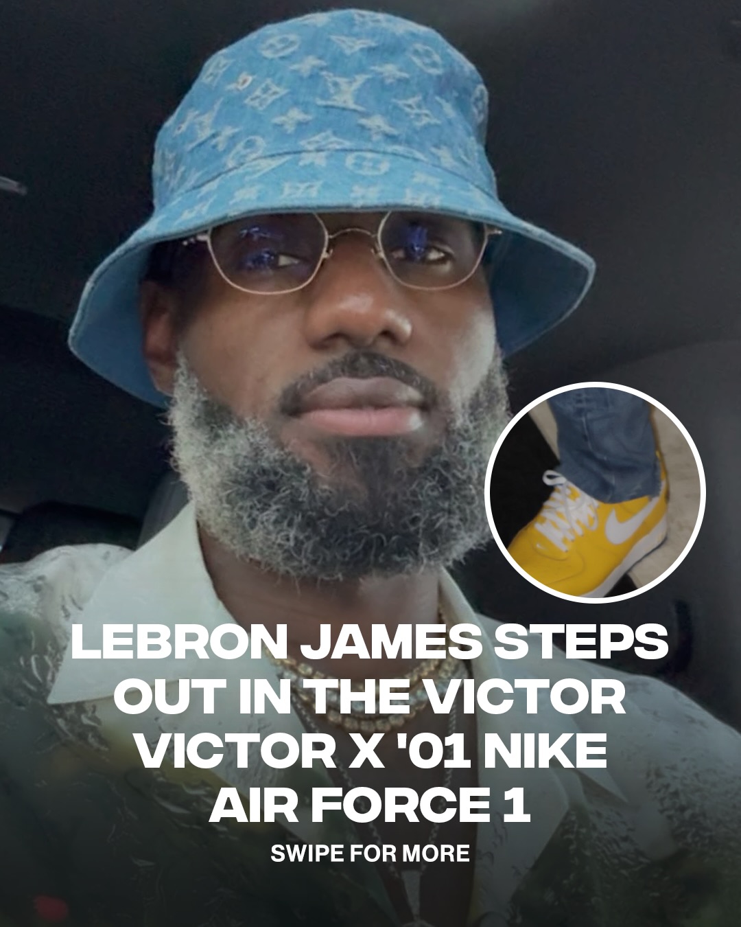 @victorvictor we might need an official release soon 😭🔥

LeBron James pulled up to Jay-Z’s concert in an unreleased @victorvictor x Nike Air Force 1. 

📸: @djkhaled / @kingjames