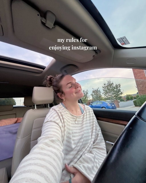 my rules for enjoying instagram!! since i started posting more i’ve had to shift my mindset a bit, and these are things i try to keep in mind to make sure social media is happy place for me:)) 

🫶🏼⛅️🫧✨

#romanticizinglife #contentcreater #momsofinstagram #toddlergirlmom #microcreator 

i LOVE seeing other creators grow, and it is so cool to be a part of their team of support! this online community is so supportive and encouraging, sometimes more so than offline communities. there is room for everyone in this space, and i would encourage anyone who is thinking about content creation to take the leap:)

i had to get over this one. so people in your life say “i saw your little video”, just nod and smile & move on:)

still working on this one, but creating is so much easier when you have fun with it and enjoy what you are doing!!

this one is just a personal choice that my husband and I made, but that doesn’t mean I snuff my nose at others who share their children online! i love watching mom creators with their kids, and sometimes wish i could share my adorable baby girl with no fear.

everyone’s journey and growth is their own, and someone may meet milestones before you, and that’s okay! use their growth to motivate you and inspire you to keep going:)

there are so many people i follow who i relate to in some way, but most of my favorite creators have something about their life that is so different than mine, and that okay! i draw inspiration from them, but that doesn’t mean i want to copy and paste their life onto mine:)

people often call their social media their “online diary”, but it can be a hard balance between sharing in a way that feels genuine and personal, without actually oversharing too many details about your personal life. for example, i have shared almost nothing about my family, job situation, or our life trajectory in general anddddd i’m probably gonna keep it that way🤷🏼‍♀️