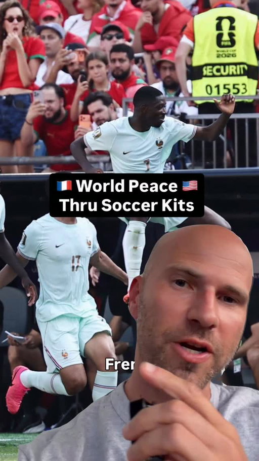 Can football kits & the World Cup bring world peace? The French Away kit is a step in the right direction. Most storytelling is a stretch on uniforms, but this one (& this World Cup) have got me in my feels. A sigh of relief that we are all humans and can get along & that the internet only shows the worst of political polarization & violence. A gift from the French to the US & now the French playing here for the World Cup title (in NY) is strangely sentimental to me. Well done to the designers on this one! 🇫🇷🗽🤝
#Worldcup