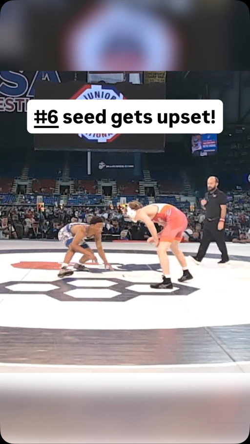 IMG Academy commit Cruz Enderle upset the #6 seed by TECH in the round of 64 at #Fargo

📺 #Fargo | July 10-18 | LIVE on FloWrestling