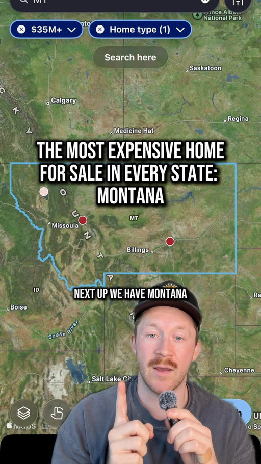 Montana’s most expensive home for sale! 

*Note: 

I do not own any of these photos shown, nor do I have any relationship or agreement with the listing agent or seller (unless stated) I simply make videos on homes I find interesting and cool for the sake of reporting. If you’d like me to tag you or take down any post for any reason I have no problem doing so. thank you :) 

#mansions #house #homedecor #realestate #mansion