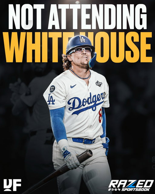 🚨 Kiké Hernández says he won’t attend the Dodgers’ White House visit later this month.

Hernández, who is currently rehabbing an oblique injury, said he’d be on a rehab assignment that day and added, “If I was active, I probably wouldn’t have gone anyways.”

Last year, Hernández also expressed his support for immigrants in Los Angeles on social media amid ICE raids authorized by the Trump administration.

The Dodgers are scheduled to visit the White House on July 23 to celebrate their 2025 World Series title.

Via LA Times