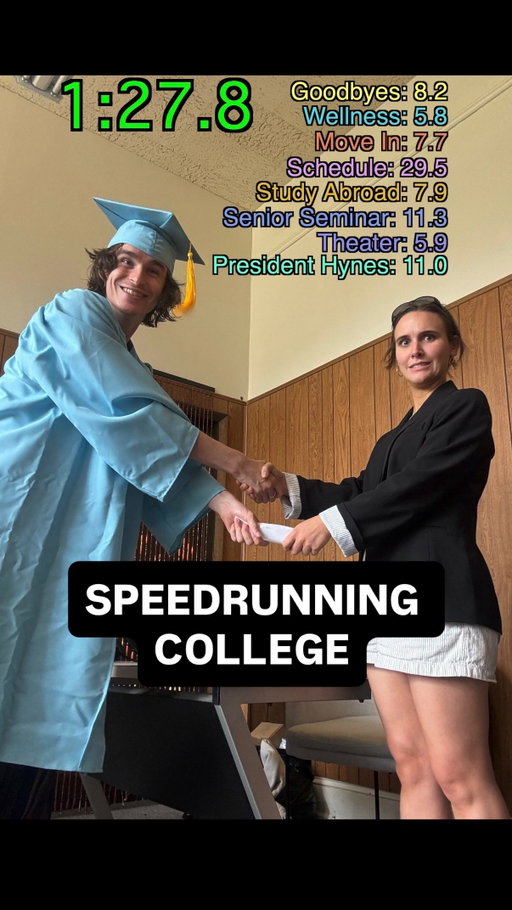 Still have student loans #collegelife #videogame #speedrun #gamer #skit