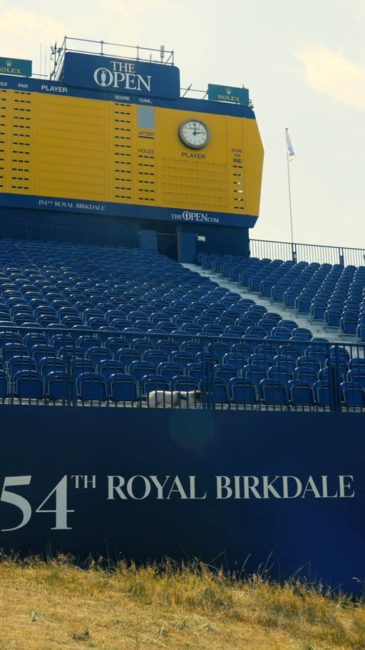 Every fairway deserves the sniff of approval.

Royal Birkdale is ready to welcome the galleries.