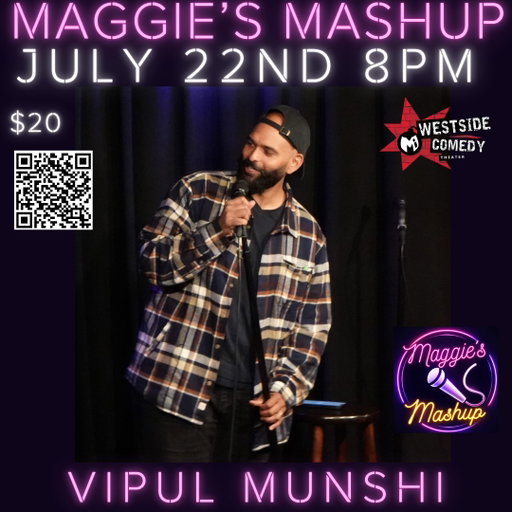 Join us for the next #maggiesmashup July 22nd 8pm @westsidecomedy 

Grab tickets now link in bio 

#comedy #standupcomedy #standupcomedian #westsidecomedy