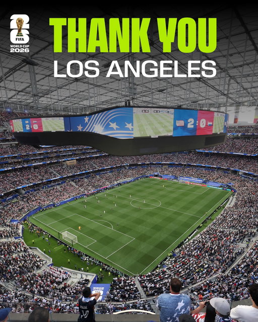 Thank you, Los Angeles! 🤩