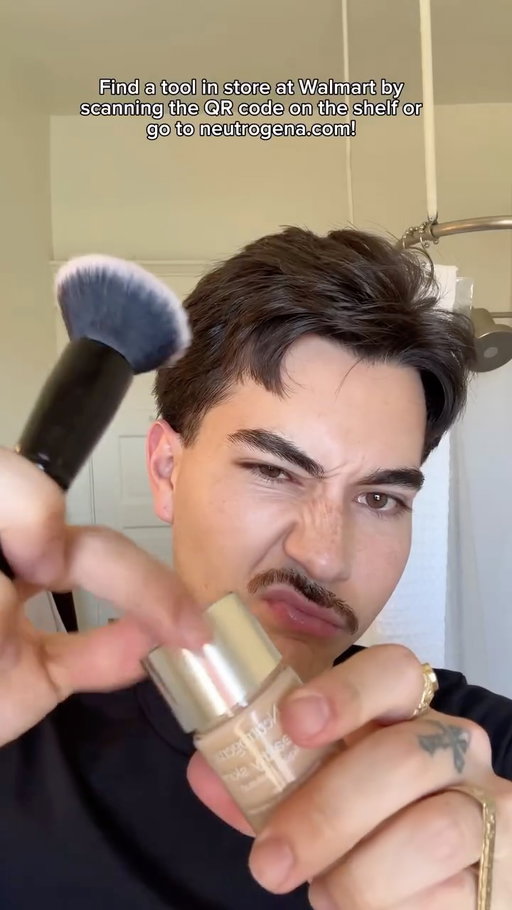 #NeutrogenaPartner no more yellow skin and pink neck! 💅 with the @neutrogena Skin360 Shade Finder tool, you can get your shade match for the Healthy Skin Liquid Makeup Foundation, available online and at Walmart! 

#shopping #walmart #shoppingvlog #makeupchallenge