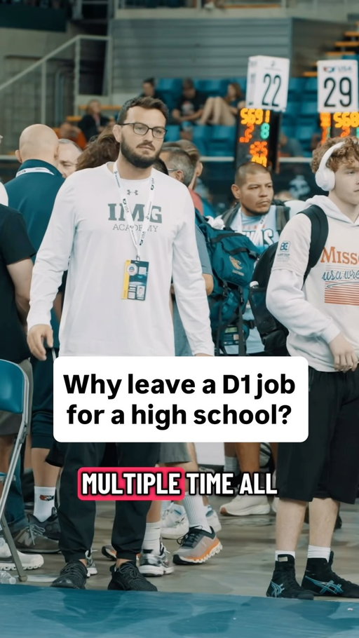 3x All-American Kevin Jack is now the head coach at @imgawrestling . Hear why he was excited about the opportunity to work at such a prestigious high school 🔥