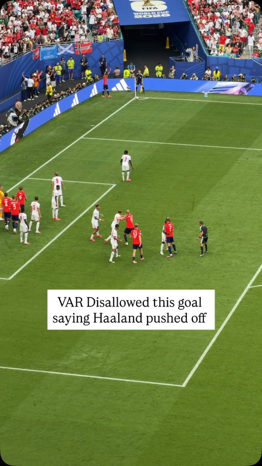 Is this a push or a flop? Did VAR get it right? 🤔