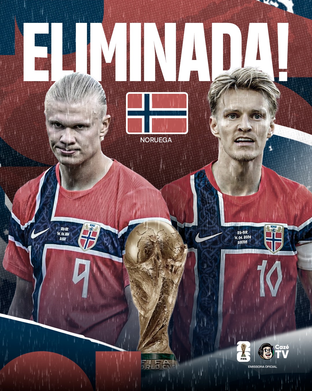 ❌ Eliminaram a gente, e agora estão eliminados! Fim da linha pra Noruega na Copa do Mundo! A seleção de Erling Haaland perdeu para a Inglaterra e está fora da competição!

𝐒𝐄 𝐓𝐄𝐌 𝐂𝐎𝐏𝐀, 𝐄𝐒𝐐𝐔𝐄𝐂𝐄! É NA CAZÉTV! 🤩📺

#Inglaterra #CopaNaCazéTV #CoberturaCazéTV #cztv23 #cztv06