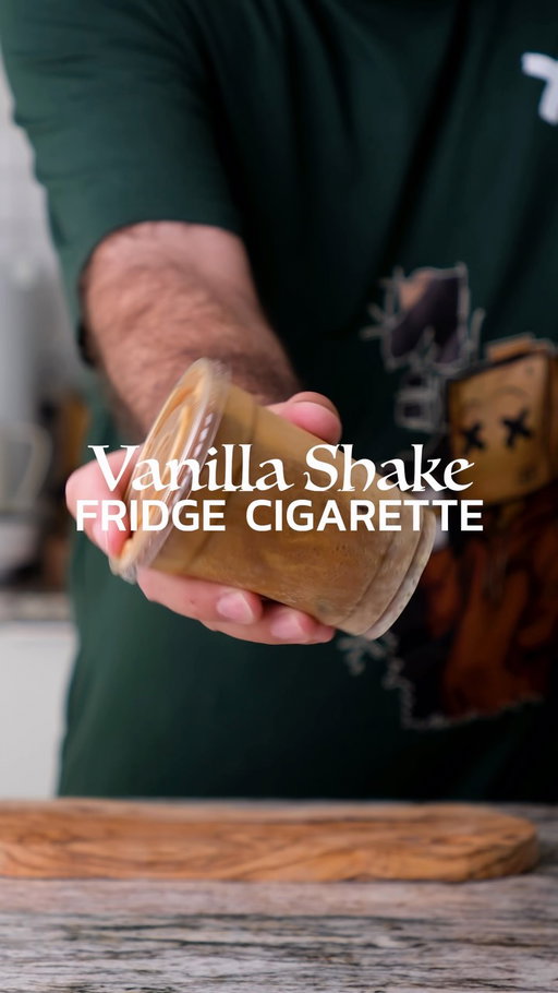 The viral “Vanilla Shake Fridge Cigarette” 

It sounds questionable, but it’s weirdly delicious, packed with protein, and surprisingly light. Consider me influenced.

Recipe:
• Zero Sugar Coca-Cola 
• Double shot of espresso 
• Fairlife vanilla shake 

Pour everything over ice, give it a good mix, and enjoy. Would you try it? 

#fridgecigarette #icedcoffee #cocacolazero #coffee #coffeererecipe