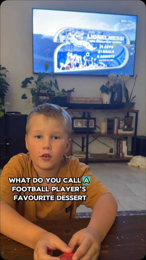 Episode 2 of Noah’s football jokes.
Don’t blame me. You all asked for more. 😂⚽️

#WorldCup #FootballHumor #DadJokes #FamilyComedy #worldcup2026