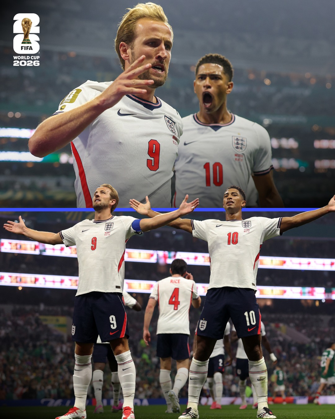 Double trouble 🏴󠁧󠁢󠁥󠁮󠁧󠁿

Harry Kane and Jude Bellingham have become the first two players from the same nation to score six or more goals in a single edition of the @FIFAWorldCup.