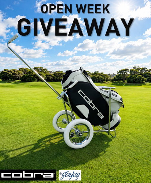 To celebrate Open Week, @cobrapumagolfau & @jonjaygolf are giving you the chance to win this amazing set up! 😎

To Enter:
- Follow @cobrapumagolfau and @jonjaygolf on Instagram
- Tag 2 friends in the comments who would love to own this combo!

Competition closes Sunday, 19 July 2026 at 11:59pm AEST*. Winner will be randomly selected.

Good luck & happy golfing!

*No purchase necessary. Entrants must be residents of Australia and at least 18 years of age. We’ll be in touch to the winner via DM on Monday 20 July 2026.