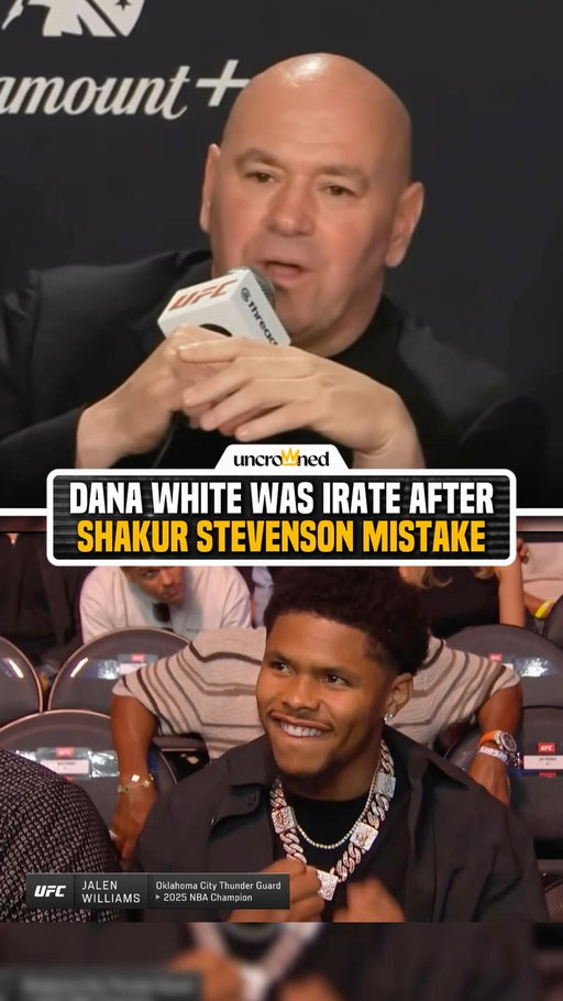When was the last time you’ve seen Dana White this upset? #UFC329