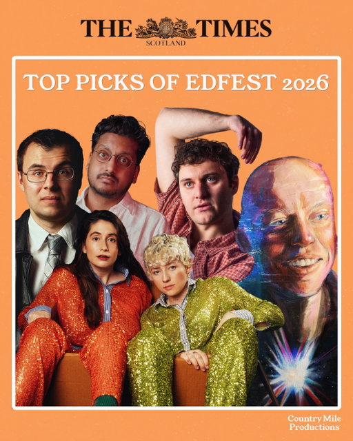Really exciting that 5 of our shows are Picks of EdFest 2026 from @thetimes Scotland @ashleyruthd 🧡🙏

Have a read why @britneycomedy, @groomofthestool1, @jonathanoldfield_, @jordanbrookescomedy & @ahirshah are all must see shows at this year’s #edfringe and then grab your tickets now from our bio!

#fringe #edfest #edfringe2026 #livecomedy
