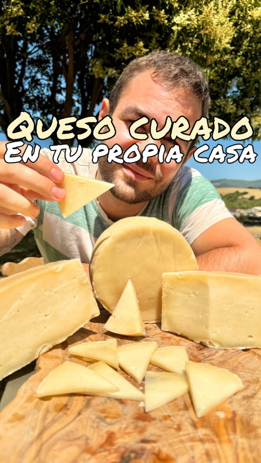 🧀QUESO CURADO🧀
“En tu propia casa”

Queso Idiazabal es una maravilla ¿Porque no intentarlo en casa? Con pocos materiales y si eres un poco manitas lo apañas.