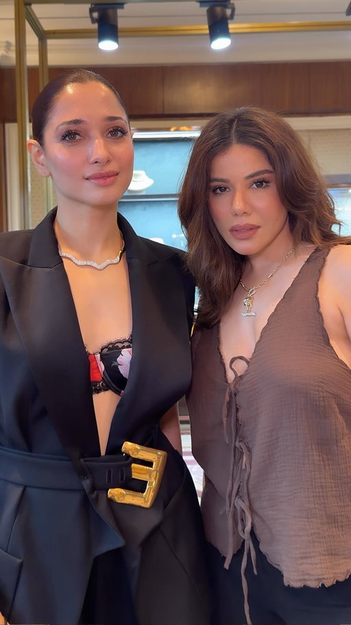 Had the absolute pleasure of meeting the gorgeous @tamannaahspeaks and trying out some of the jewelry pieces from her brand @tamannaahfinejewellery ✨ What a stunning collection shes created ,but again, with someone so soooo beautiful and with a heart of gold, one expects nothing less ♥️ love love loveeeed it ✨