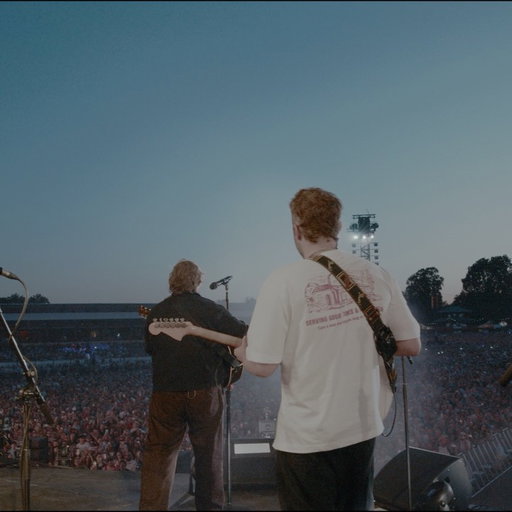From releasing our first singles on the same day (March 31st 2017) to playing on stage at Hyde Park in London together almost 10 years later, what a ride. Love ya brother @sam_fender ❤️ x