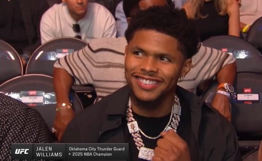 Dana White wasn’t having it. He crashed out on the UFC broadcast team at the UFC 329 presser after they confused Shakur Stevenson for OKC Thunder star Jalen Williams.

Dana White: “I just paid Shakur Stevenson a shtload of money. They put him up as a fcking OKC NBA player. Are you f*cking kidding me?” 😳