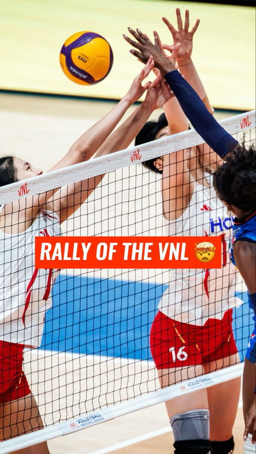 #VNL2026 🇮🇹🇨🇳 ONE MINUTE RALLY 😱 in Hong Kong.

#BePartOfTheGame #Volleyball