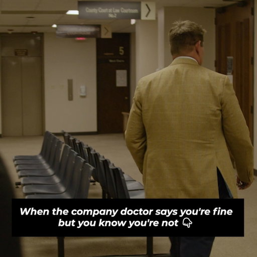 The company doctor says you're cleared. But your body says something different.

Getting back to work is important - but so is making sure you're actually healed. Don't let pressure, paperwork, or a quick clearance stop you from taking your injury seriously.

Know your rights before you make your next move.

#WorkplaceInjury #WorkersComp #TexasLaw #InjuryLaw #WestTexas #LegalTips