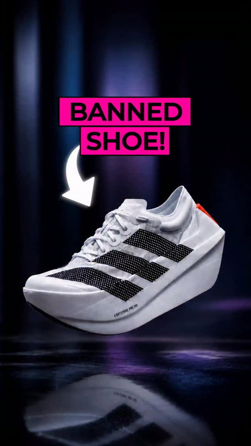 Have you seen this insane new shoe from Adidas?

It’s making runners so fast it got banned.

A few years ago, Nike kicked off the “super-shoe” era, using energy-returning foam to help runners go faster and shatter world records. 

They were great, but now Adidas wants to push it even further.

Enter the Adizero Prime X. It packs 25% more foam than Nike’s top legal racing shoe

A runner wearing the prototype became the first human to run 100 kilometers in under six hours. 

That’s running a 5;47 mile - 62 times in a row!!! UNREAL! 

But because the sole is taller than regulations allow, it’s officially banned from elite competition. For now.

Today’s banned tech often becomes tomorrow’s standard. 

Every time we build a better tool, we unlock new human potential 
humans prove that what once seemed impossible is just the beginning!