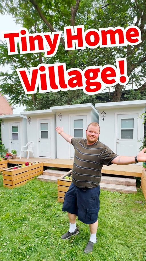 He built a tiny home village! 😲

After experiencing homelessness as a youth, Ryan now dedicates countless hours to helping others find their way back to safety and stability. 

From his garage workshop, he builds portable tiny homes that offer people a safe place providing warmth, dignity, and the chance for a new beginning.

Seeing this village and hearing Ryan’s story is a powerful reminder that changing someone’s life doesn’t always start with something big. Sometimes, it starts with something as simple as a tiny home built by someone who chose to care.

Some of the biggest acts of kindness begin with someone who truly understands ♥️

Thank you Ryan for all you’re doing each and every day 🙏🏻 @tinytinyhomestoronto 

Location📍Toronto, Canada 🇨🇦

Let’s make a video 😊👉🏻📩

#toronto #tinyhome #torontolife #homeless
