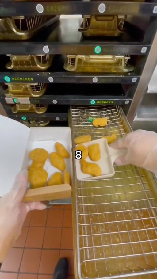 How your 20-piece is made #foodie #mcdonalds #food